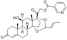 nicocortonide Structure