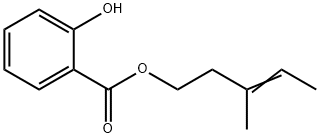 3-methyl-3-pentenyl salicylate  구조식 이미지