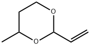 4-메틸-2-비닐-1,3-디옥산 구조식 이미지