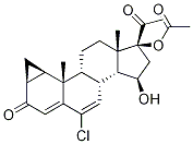 17-hydroxycyproterone acetate 구조식 이미지