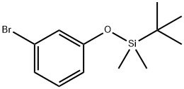 1-BROMO-3-(TERT-BUTYLDIMETHYLSILOXY)BENZENE Structure