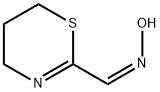 4H-1,3-Thiazine-2-carboxaldehyde, 5,6-dihydro-, oxime, (Z)- 구조식 이미지