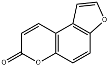 7H-Furo[3,2-f][1]benzopyran-7-one 구조식 이미지