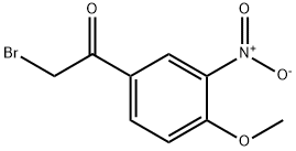 2-Bromo-1-(4-methoxy-3-nitrophenyl)-1-ethanone Structure