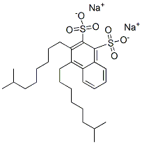 disodium diisononylnaphthalenedisulphonate Structure