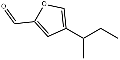 2-Furancarboxaldehyde, 4-(1-methylpropyl)- (9CI) 구조식 이미지