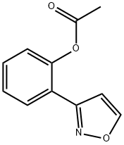 3-(2-Acetyloxyphenyl)isoxazole Structure