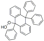 9,10-Dihydro-9,10,10-triphenylanthracen-9-yl hydroperoxide 구조식 이미지