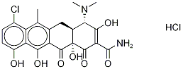 ANHYDROCHLORTETRACYCLINE HYDROCHLORIDE, CAN BE USED AS SECONDARY STANDARD Structure