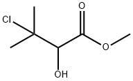 Butanoic  acid,  3-chloro-2-hydroxy-3-methyl-,  methyl  ester Structure