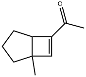 Ethanone, 1-(1-methylbicyclo[3.2.0]hept-6-en-6-yl)- (9CI) 구조식 이미지