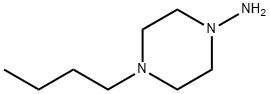 1-Piperazinamine,4-butyl-(9CI) Structure