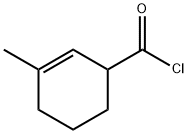 2-Cyclohexene-1-carbonyl chloride, 3-methyl- (9CI) Structure