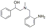 alpha-[[[(2-aminophenyl)methyl]methylamino]methyl]benzyl alcohol Structure