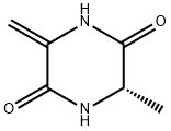 2,5-Piperazinedione,3-methyl-6-methylene-,(S)-(9CI) Structure