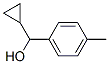 알파-시클로프로필-4-메틸벤질알코올 구조식 이미지