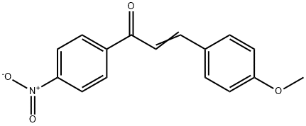 3-(4-methoxyphenyl)-1-(4-nitrophenyl)prop-2-en-1-one Structure