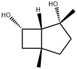 Bicyclo[3.2.0]heptane-2,7-diol, 2,5-dimethyl-, (1R,2R,5R,7S)- (9CI) 구조식 이미지