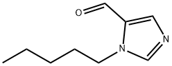 1H-Imidazole-5-carboxaldehyde,1-pentyl-(9CI) Structure