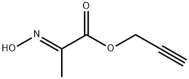 Propanoic acid, 2-(hydroxyimino)-, 2-propynyl ester, (2E)- (9CI) Structure