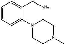 1-[2-(4-Methylpiperazin-1-yl)phenyl]methanamine Structure