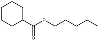 pentyl cyclohexanecarboxylate   구조식 이미지
