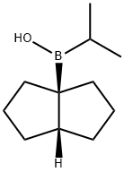 Borinic acid, (hexahydro-3a(1H)-pentalenyl)(1-methylethyl)-, cis- (9CI) Structure