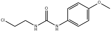 N-(2-CHLOROETHYL)-N'-(4-METHOXYPHENYL)UREA 구조식 이미지