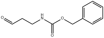 3-[(Benzyloxycarbonyl)amino]propionaldehyde 구조식 이미지