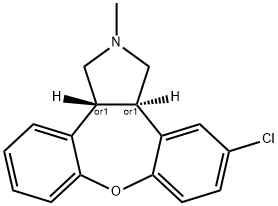 Asenapine 구조식 이미지