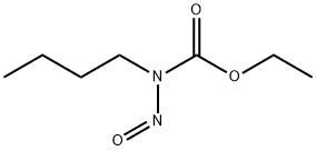 N-n-butyl-N-nitrosourethane 구조식 이미지