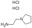 2-PYRROLIDINOETHYLAMINE 2HCL Structure