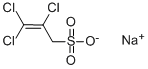 SODIUM 2,3,3-TRICHLORO-2-PROPENSULFONATE Structure