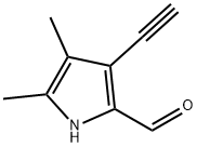 1H-Pyrrole-2-carboxaldehyde, 3-ethynyl-4,5-dimethyl- (9CI) Structure