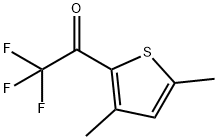 Ethanone, 1-(3,5-dimethyl-2-thienyl)-2,2,2-trifluoro- (9CI) Structure