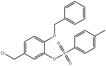 6-(Benzyloxy)-α-chloro-m-cresol p-Toluenesulfonate Structure