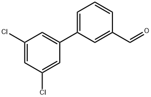 3-(3,5-DICHLOROPHENYL)BENZALDEHYDE Structure