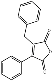 3-Phenyl-4-benzylfuran-2,5-dione 구조식 이미지