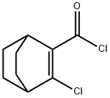 Bicyclo[2.2.2]oct-2-ene-2-carbonyl chloride, 3-chloro- (9CI) Structure