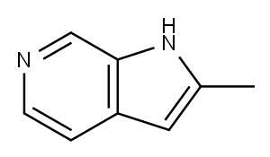 2-METHYL-1H-PYRROLO[2,3-C]PYRIDINE Structure