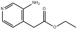 ETHYL 2-(3-AMINOPYRIDIN-4-YL)ACETATE Structure