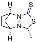 5,8-Methano-1H,3H-[1,3,4]thiadiazolo[3,4-a]pyridazine-1-thione,tetrahydro-3-methyl-,(3-alpha-,5-alpha-,8-alpha-)-(9CI) 구조식 이미지
