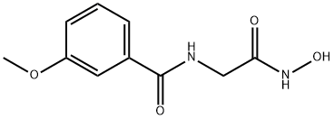 2-methoxyhippurohydroxamic acid Structure