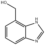 1H-Benzimidazole-4-methanol(9CI) Structure