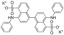 4,4'-Dianilino-1,1'-binaphthyl-5,5'-disulfonic acid dipotassium salt 구조식 이미지