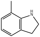 7-METHYL-2,3-DIHYDRO-1H-INDOLE Structure
