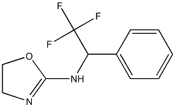 (-)-4,5-dihydro-N-(2,2,2-trifluoro-1-phenylethyl)oxazol-2-amine 구조식 이미지