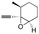7-Oxabicyclo[4.1.0]heptane, 1-ethynyl-2-methyl-, (1alpha,2beta,6alpha)- (9CI) Structure