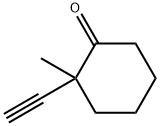 Cyclohexanone, 2-ethynyl-2-methyl- (9CI) Structure
