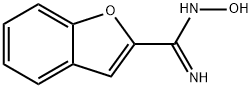 2-Benzofurancarboximidamide,N-hydroxy- Structure